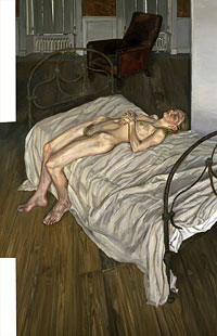 Naked Portrait with Red Chair, 1999