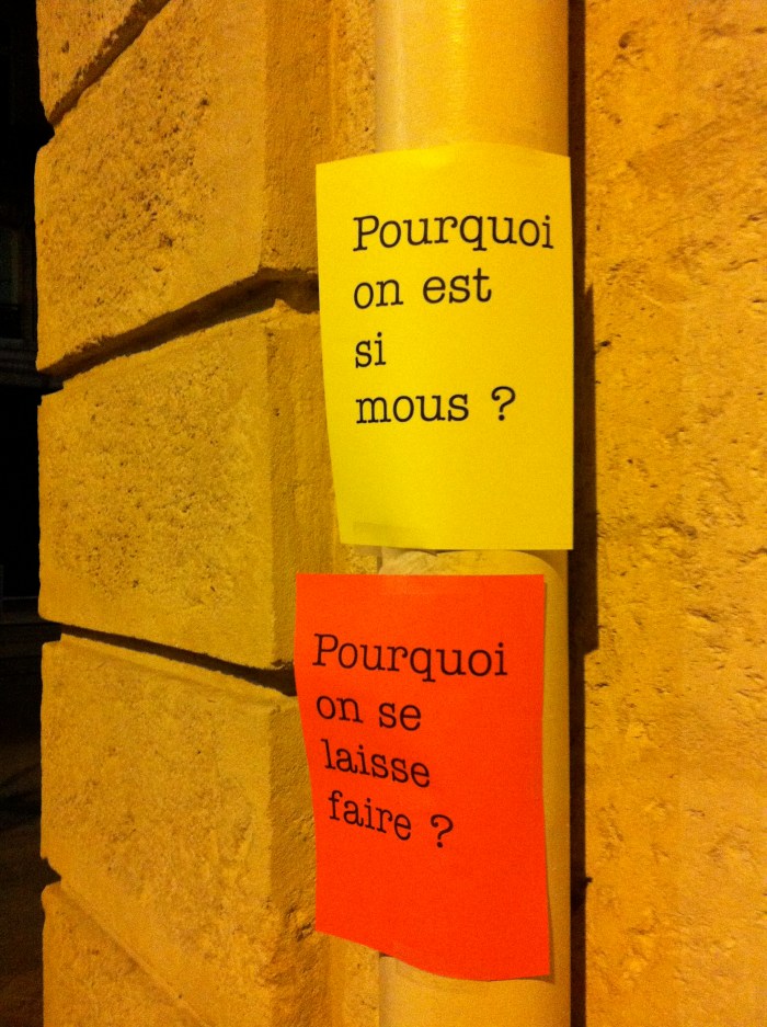les questions scotchées - février 2012