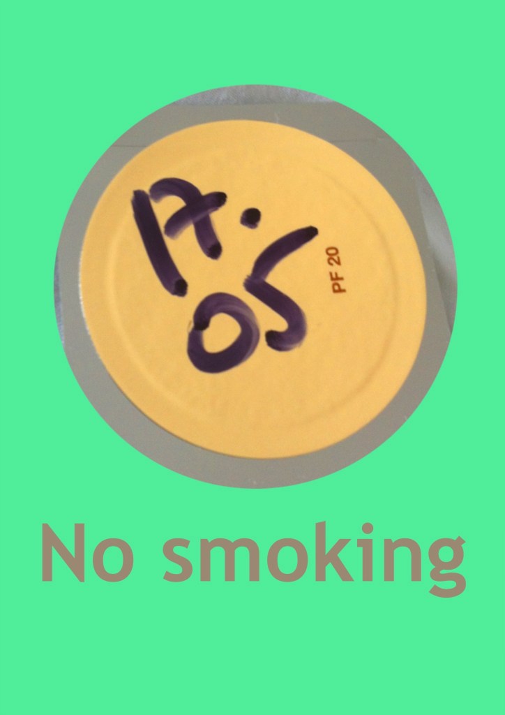 Patch collé tous les matins. L'infirmière y inscrit la date. Je ne sers pas à rien, je suis un calendrier.