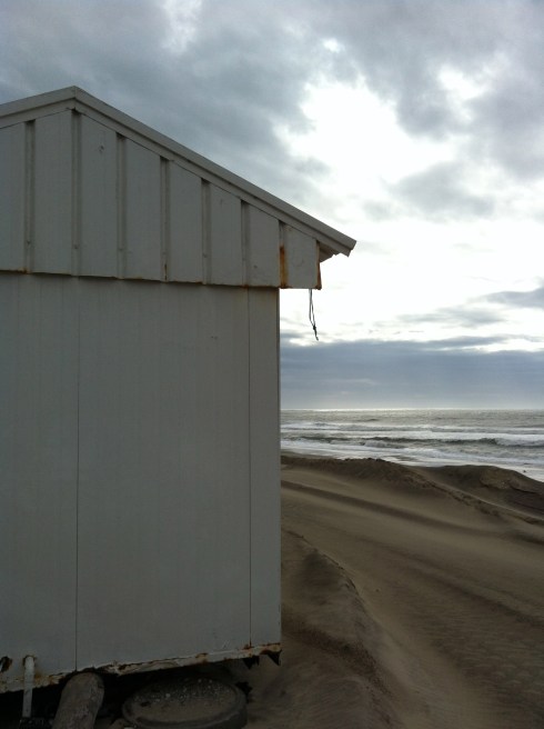 un coucher de soleil pas rouge du tout