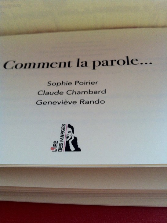 Les auteurs & L'ire des marges