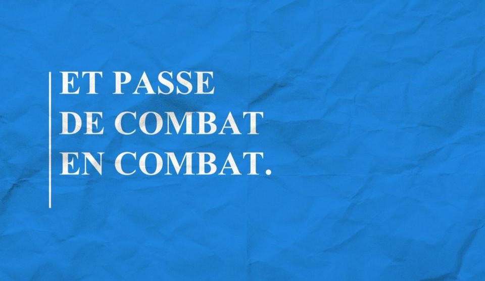 avec toi je suis une&nbsp;foule.