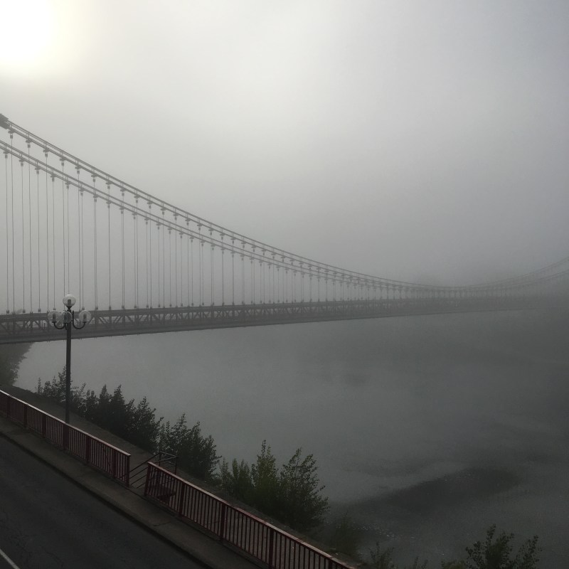 En arrivant à La Réole