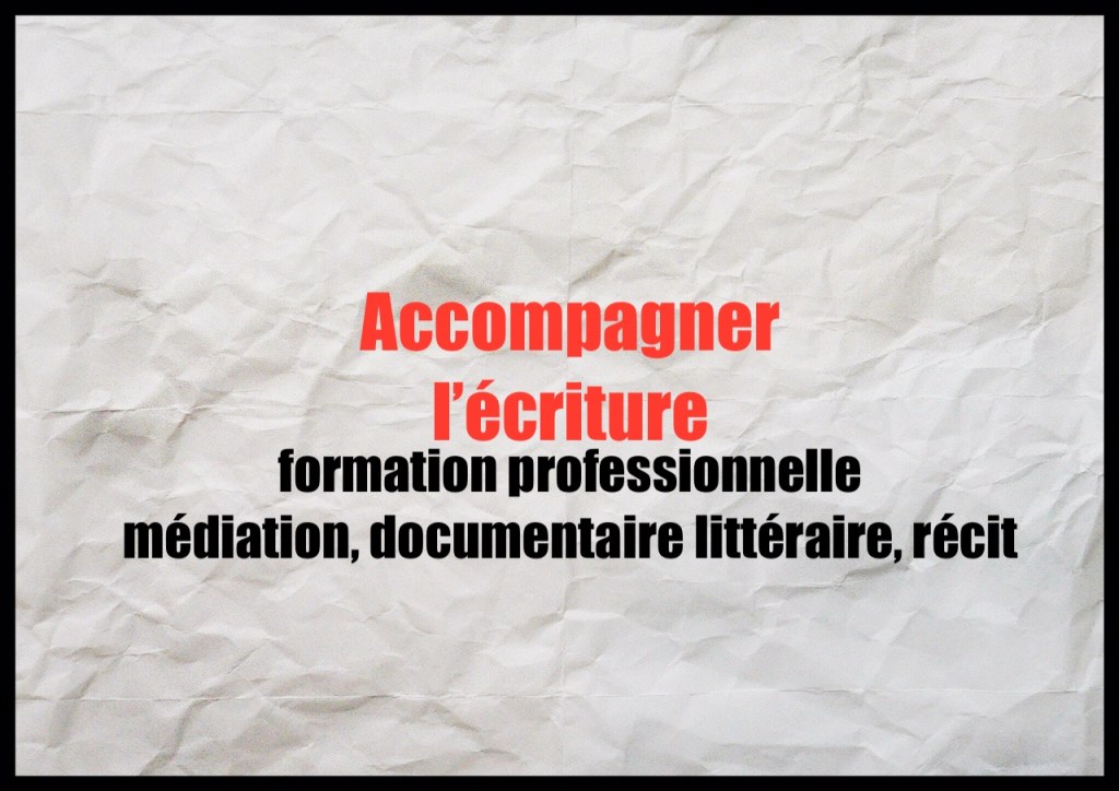 Formations : Écriture Littéraire & recherche&nbsp;scientifique